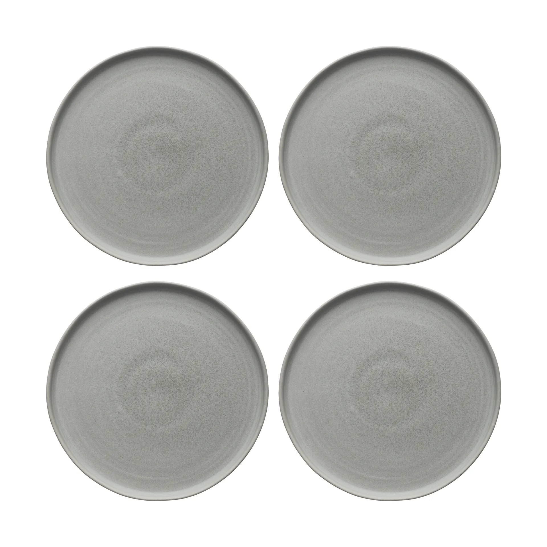 Sandsbro dinner plate light grey, Ø26 cm, 4-pack Scandi Living