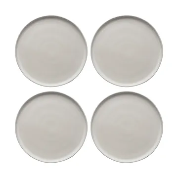 Sandsbro dinner plate offwhite, Ø26 cm, 4-pack - Scandi Living