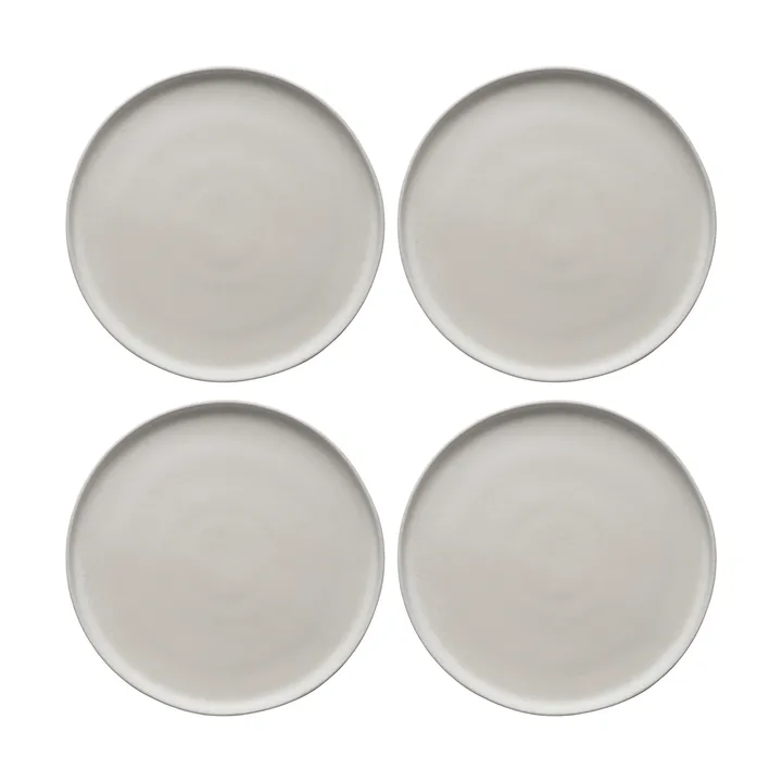 Sandsbro dinner plate offwhite, Ø26 cm, 4-pack - Scandi Living