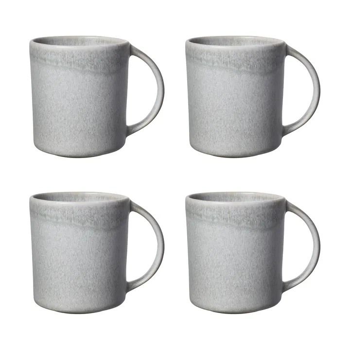 Sandsbro mug light grey, 30 cl, 4-pack - Scandi Living