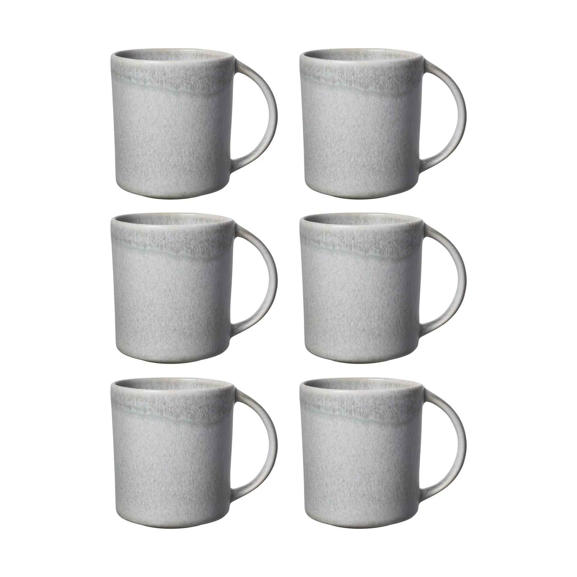 Sandsbro mug light grey, 30 cl, 6-pack Scandi Living