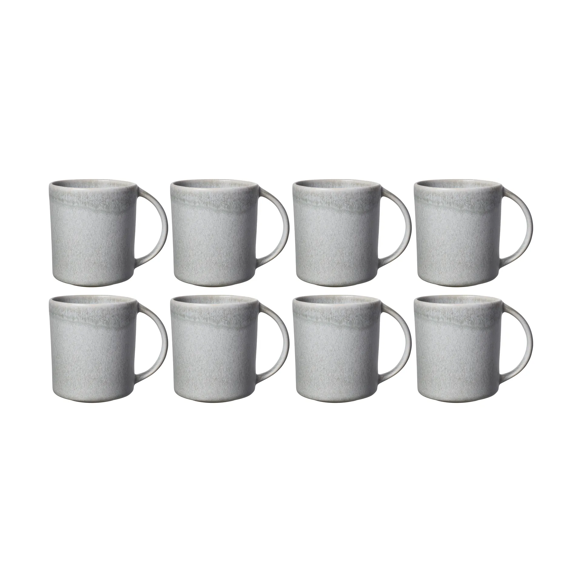 Sandsbro mug light grey, 30 cl, 8-pack Scandi Living