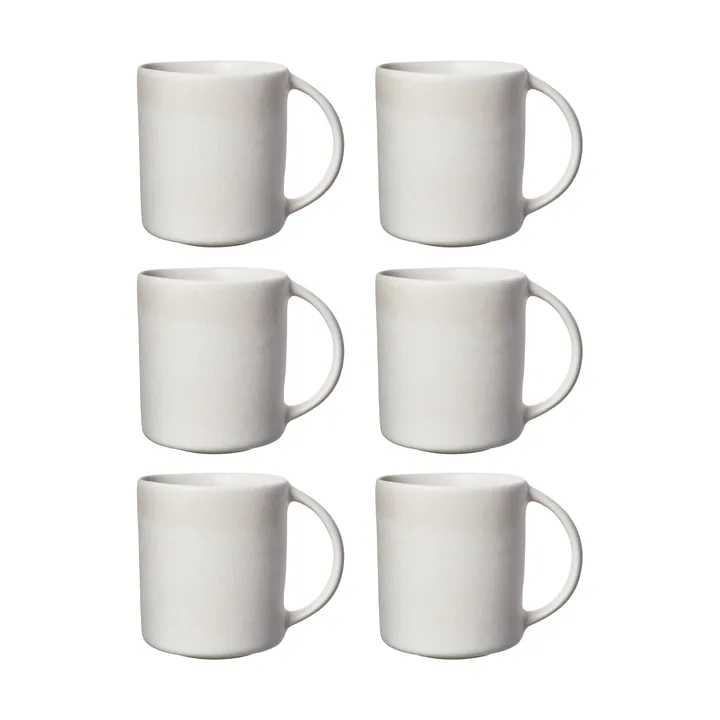 Sandsbro mug offwhite, 30 cl, 6-pack - Scandi Living
