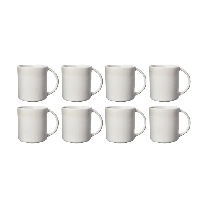 Sandsbro mug offwhite, 30 cl, 8-pack - Scandi Living