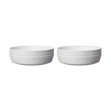 Sandsbro pasta plate offwhite, Ø23 cm, 6-pack - Scandi Living