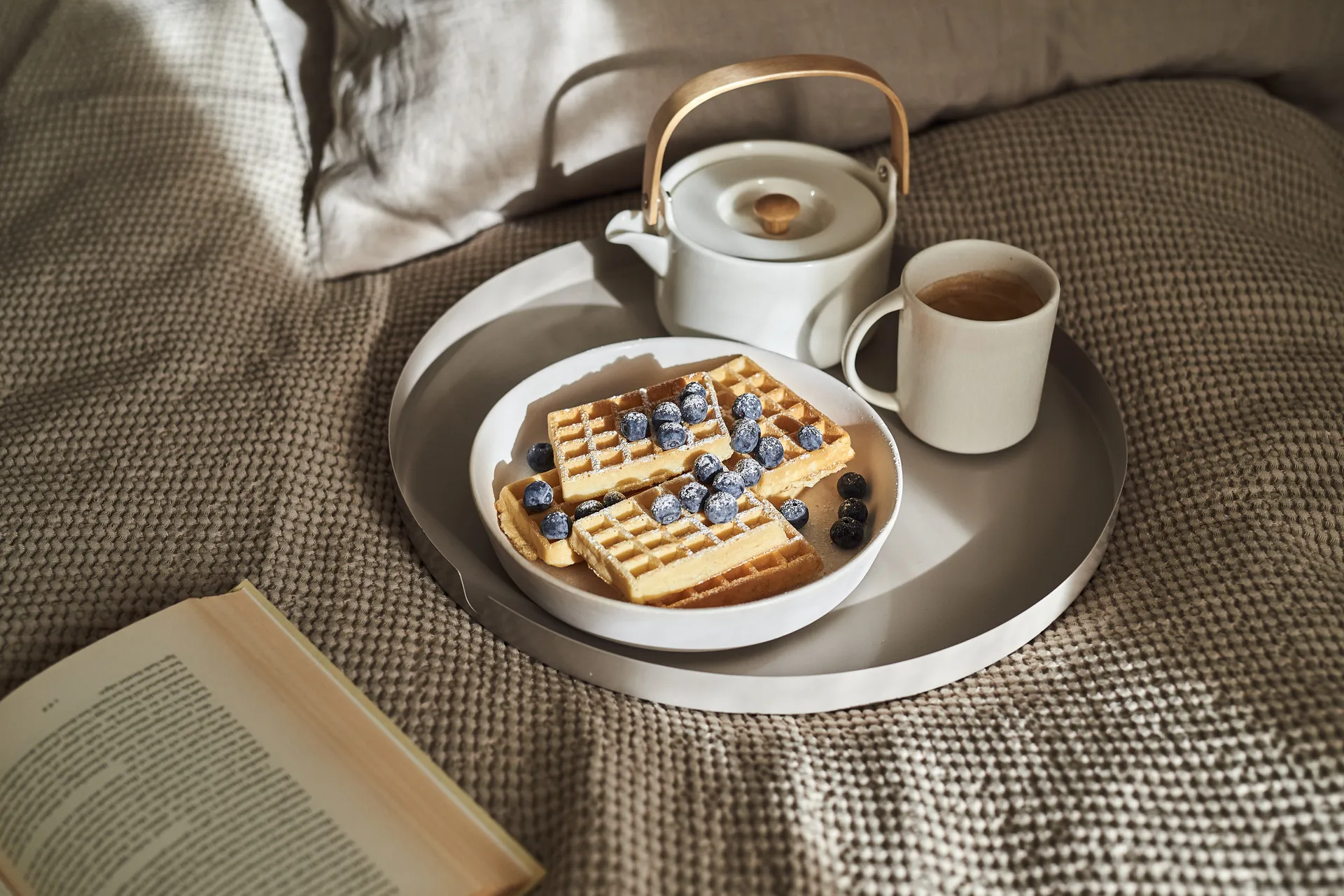 Sandsbro small plate, Off white, Ø20 cm Scandi Living