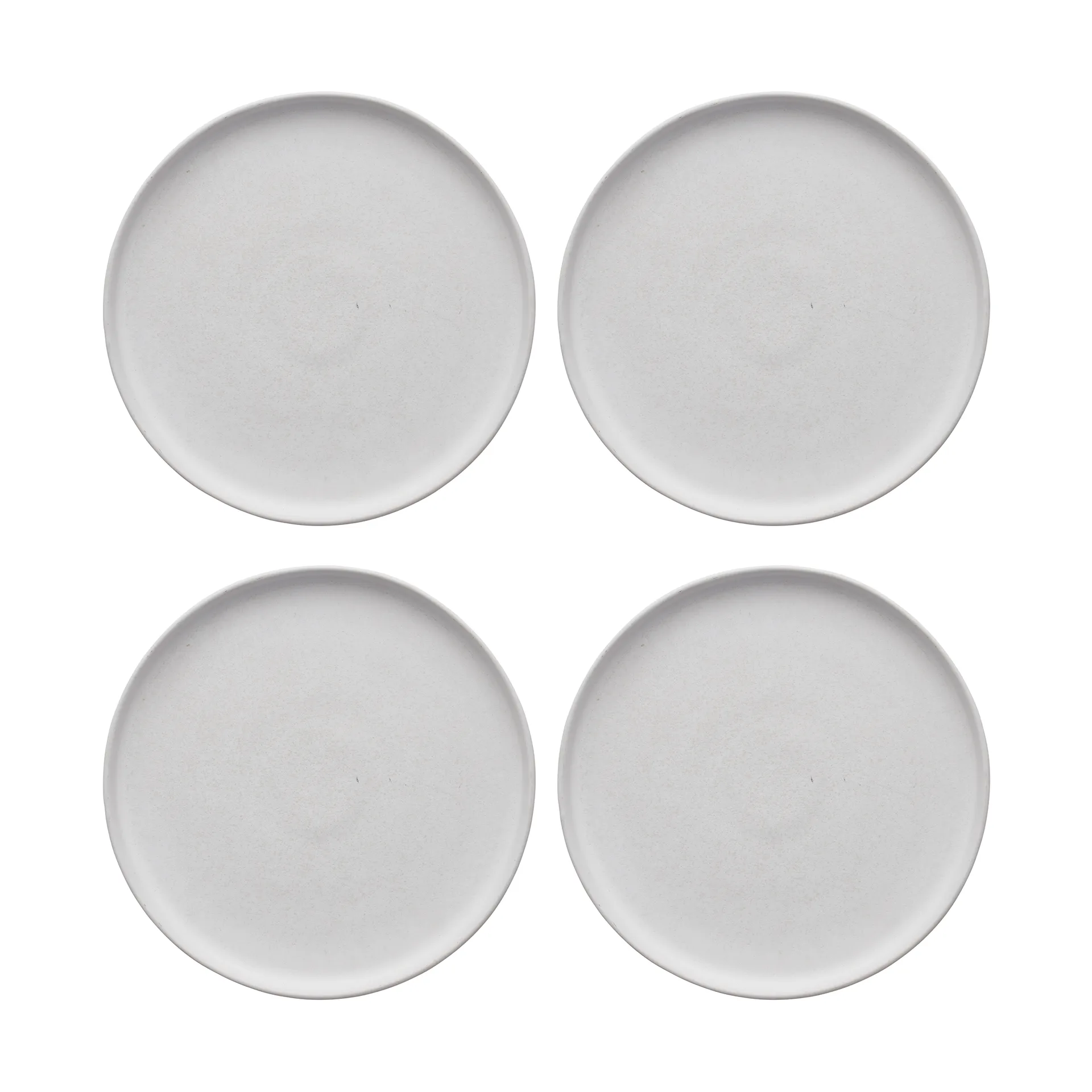 Sandsbro small plate offwhite, Ø20 cm, 4-pack Scandi Living