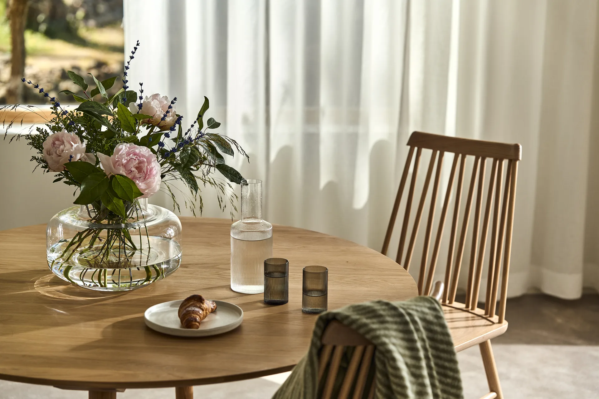 Sandsbro small plate offwhite, Ø20 cm, 4-pack Scandi Living