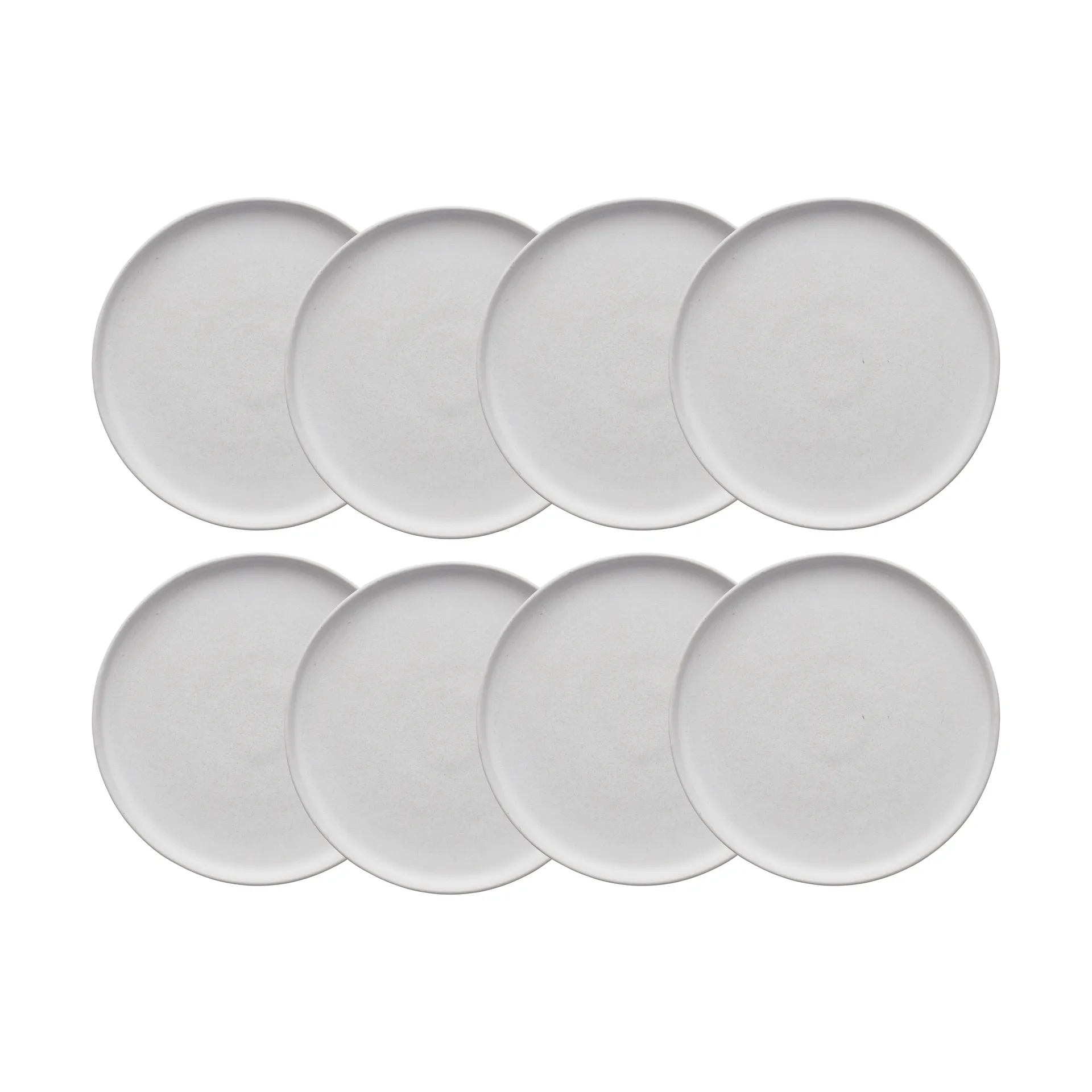 Sandsbro small plate offwhite, Ø20 cm, 8-pack Scandi Living