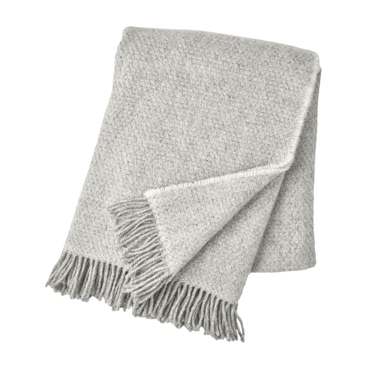 Sandstone wool throw 130x180 cm, Light grey Scandi Living