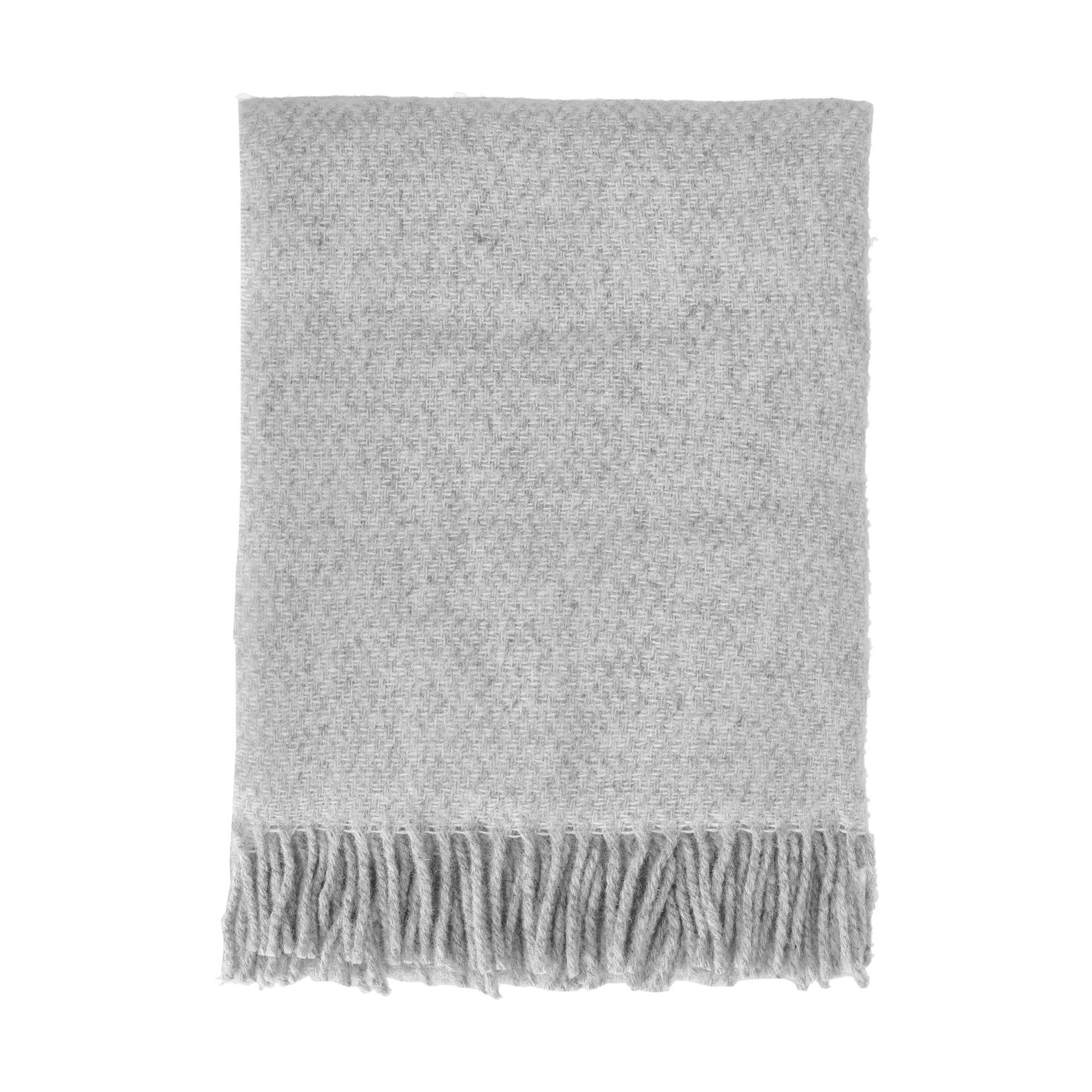Sandstone wool throw 130x180 cm, Light grey Scandi Living