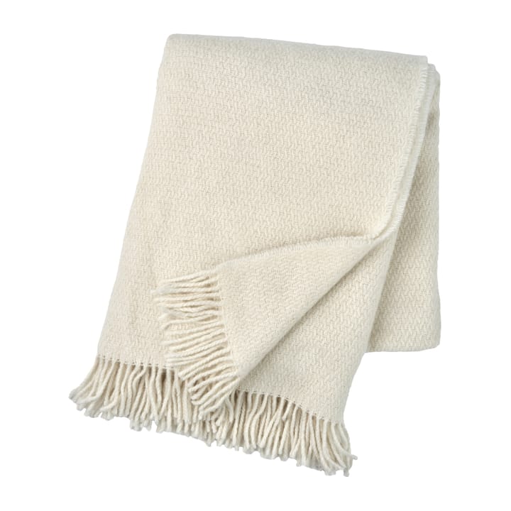 Sandstone wool throw 130x180 cm, Off-white Scandi Living