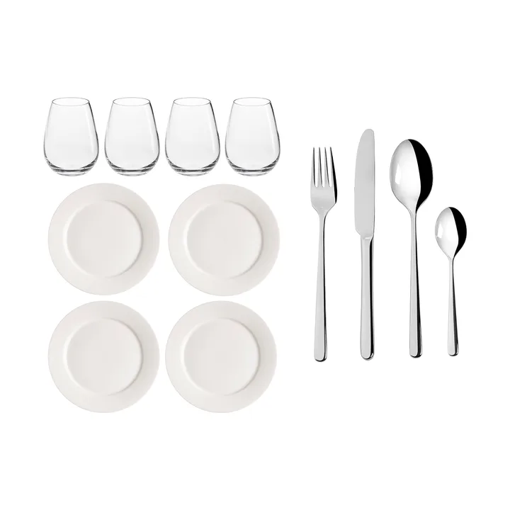 Scandi Living dinner starter set 32 pieces - undefined - Scandi Living