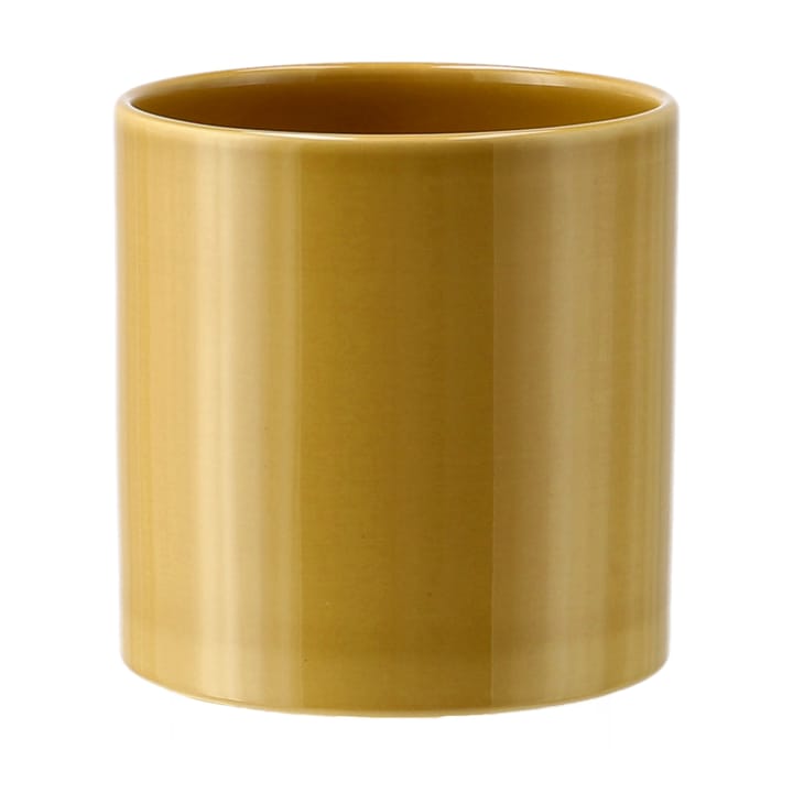 Sleek pot Ø12 cm, Mustard Scandi Living