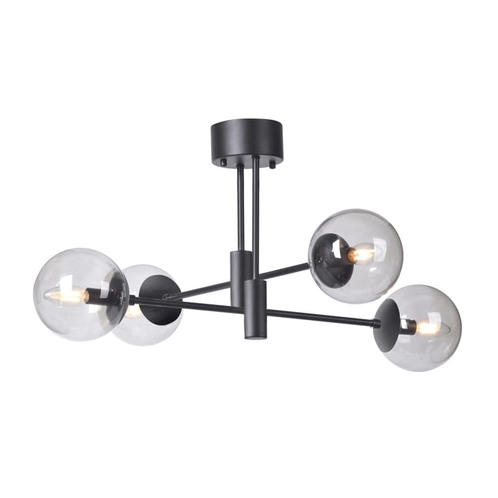 Solar ceiling lamp black 73 cm, Smokey grey Scandi Living