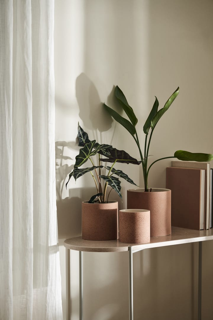 Speckled pot Ø15 cm, Rust Scandi Living
