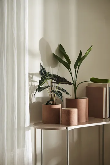 Speckled pot Ø19 cm - Rust - Scandi Living