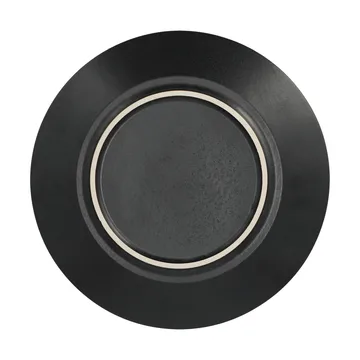 Terra dinner plate - Black stoneware, Ø26,5 cm - Scandi Living