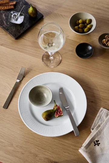 Terra serving bowl - Beige stoneware, Ø12 cm - Scandi Living
