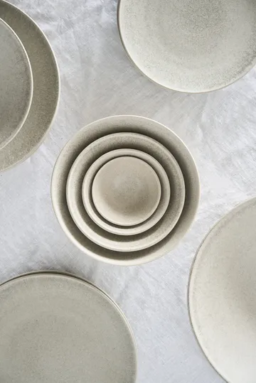 Terra serving bowl - Beige stoneware, Ø9,5 cm - Scandi Living