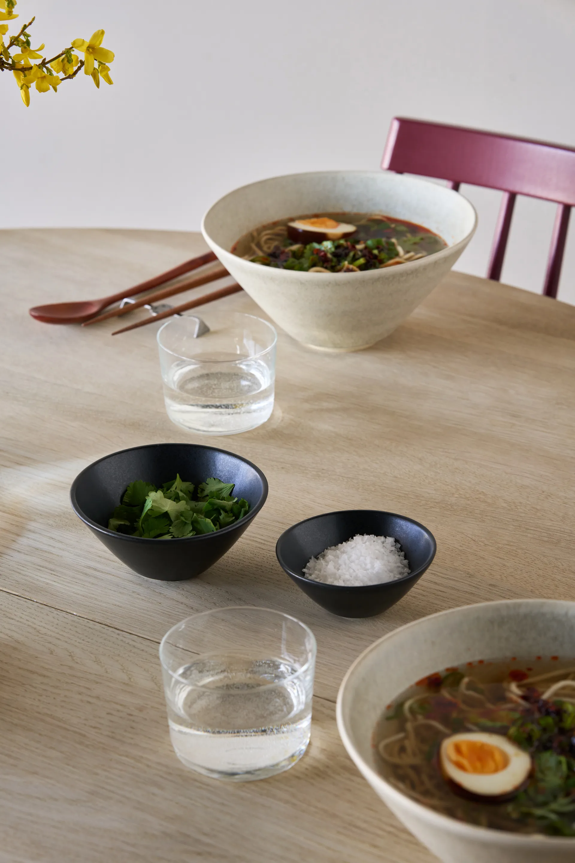 Terra serving bowl, Black stoneware, Ø12 cm Scandi Living