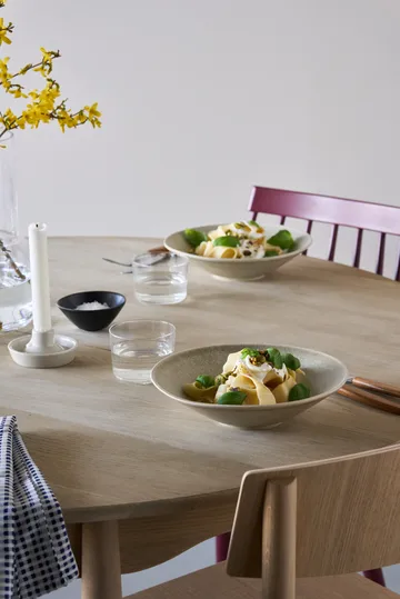 Terra serving bowl - Black stoneware, Ø9,5 cm - Scandi Living
