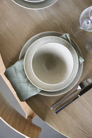 Terra side plate - Beige stoneware, Ø22 cm - Scandi Living