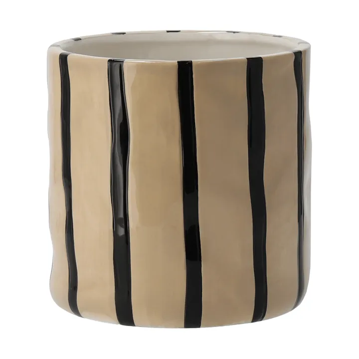 Thrive flowerpot Ø20 cm - Beige-Black - Scandi Living