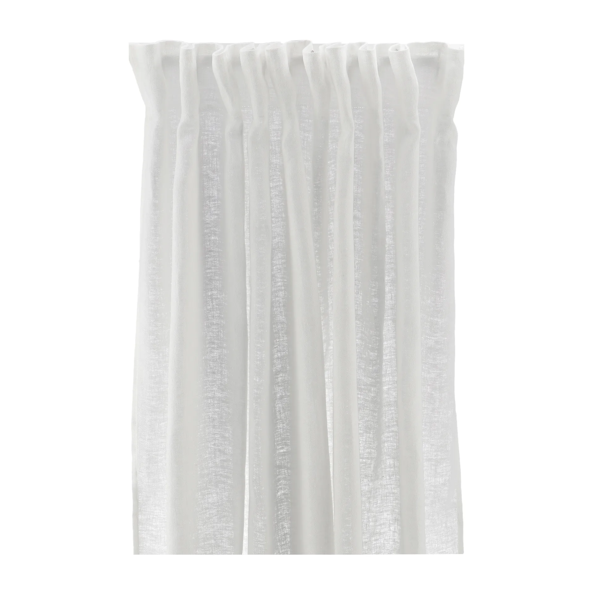 Tranquility curtain with multiband 139x250 cm, White Scandi Living