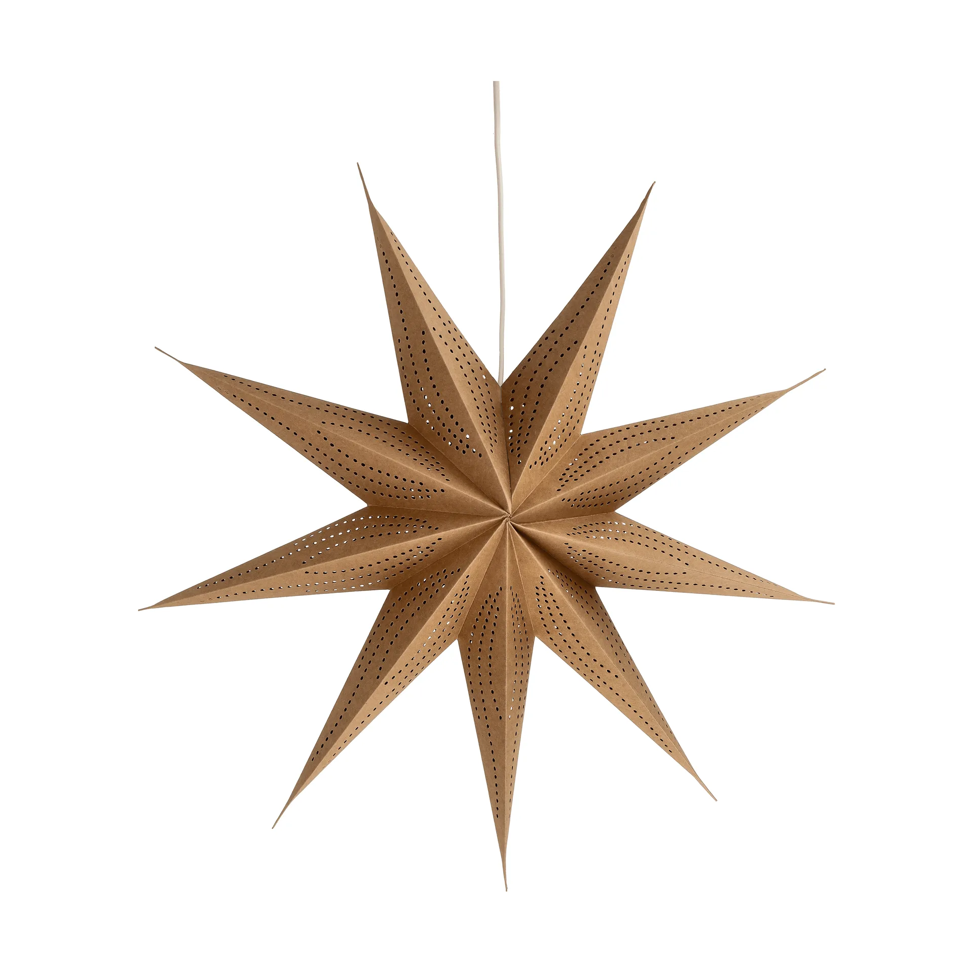 Veil advent star, Nature, Ø45 cm Scandi Living