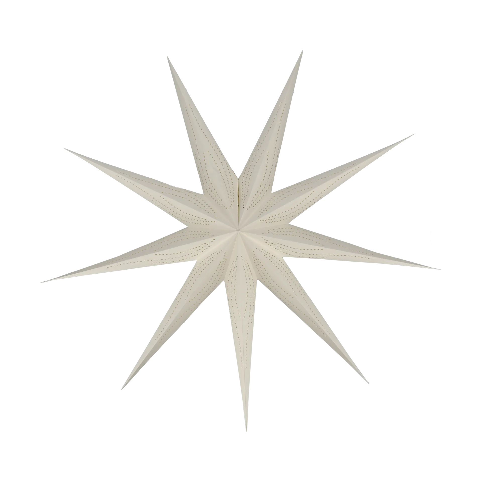 Veil advent star, White, Ø90 cm Scandi Living