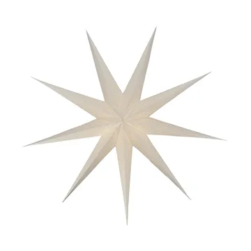Veil advent star - White, Ø90 cm - Scandi Living