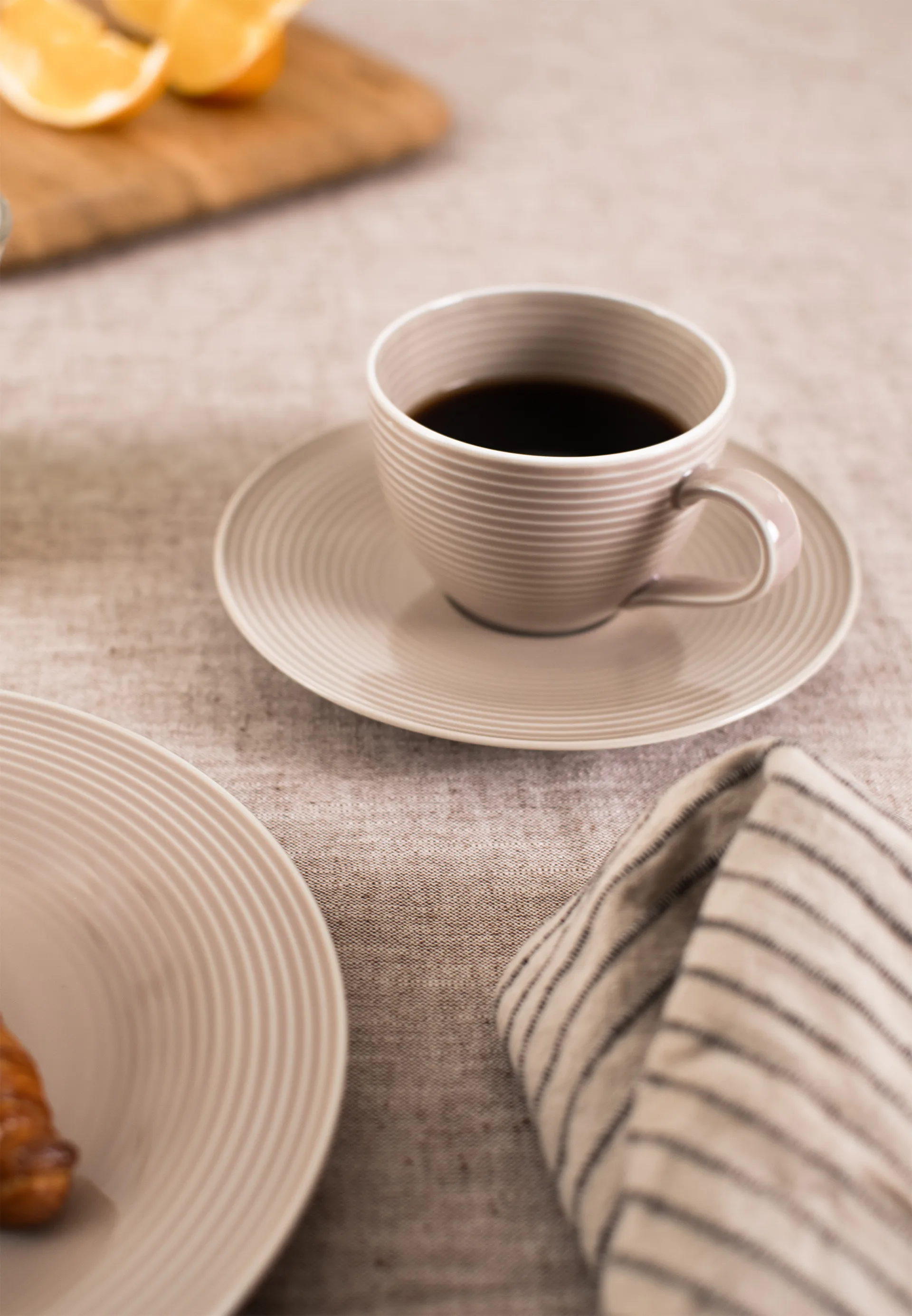 Beat service set 30 pieces, Sand beige Seltmann Weiden