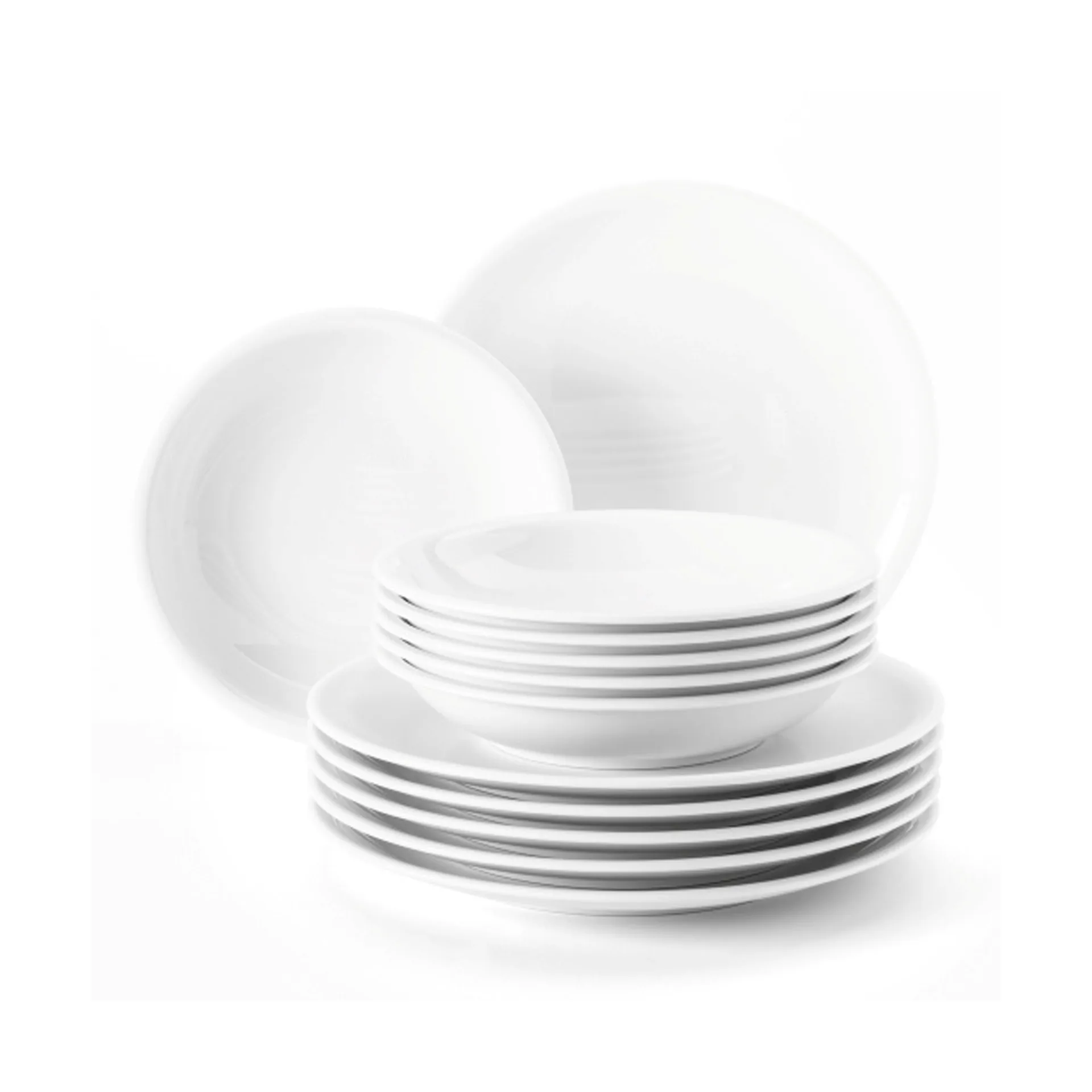 Compact service set 12 pieces, White Seltmann Weiden