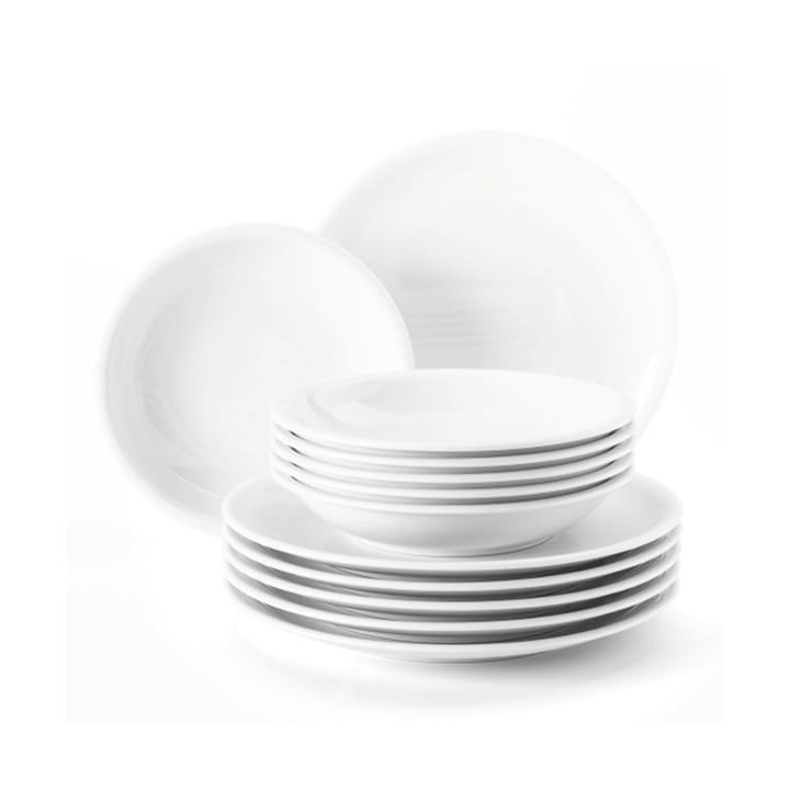 Compact service set 12 pieces - White - Seltmann Weiden