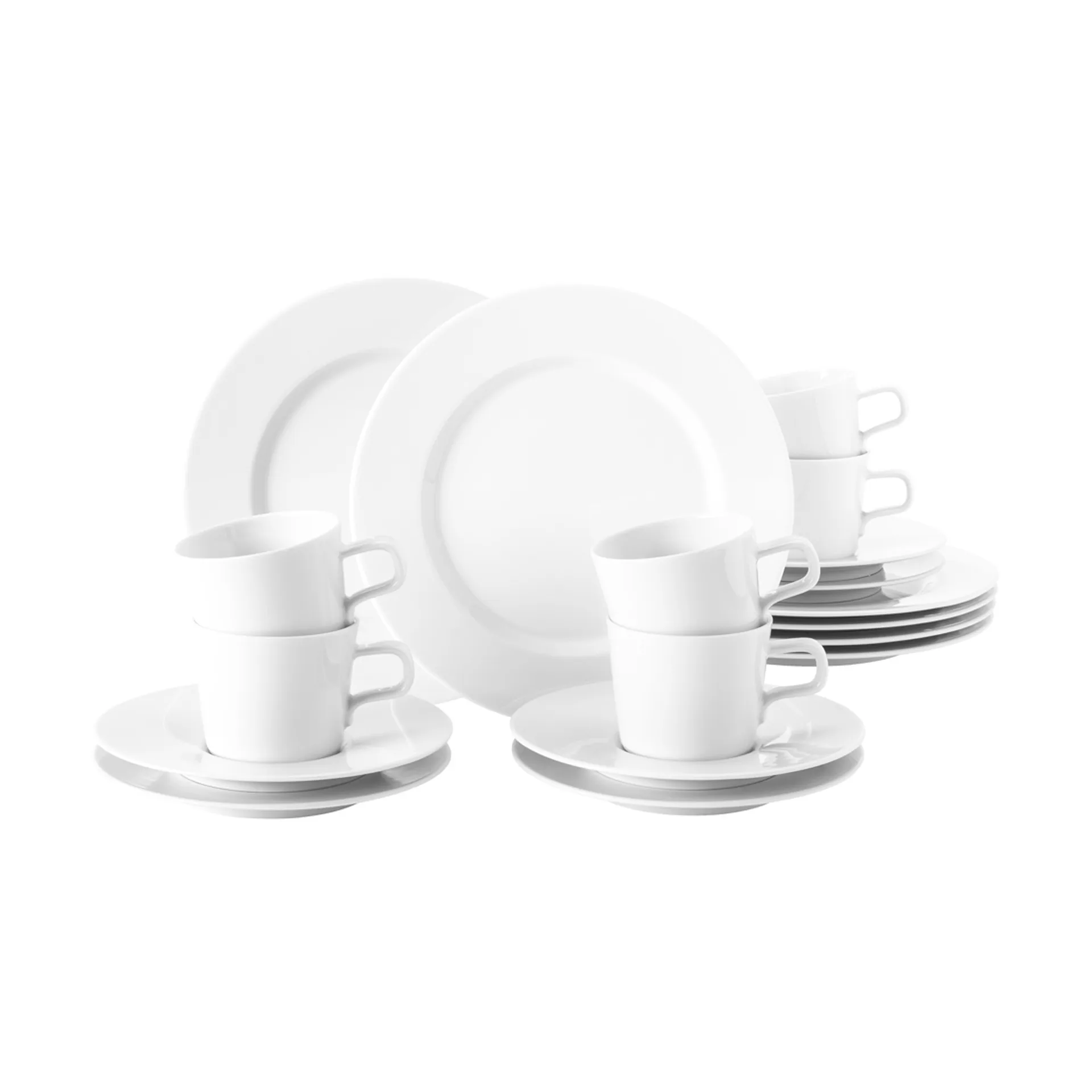 No Limits coffee service 18 pieces, White Seltmann Weiden
