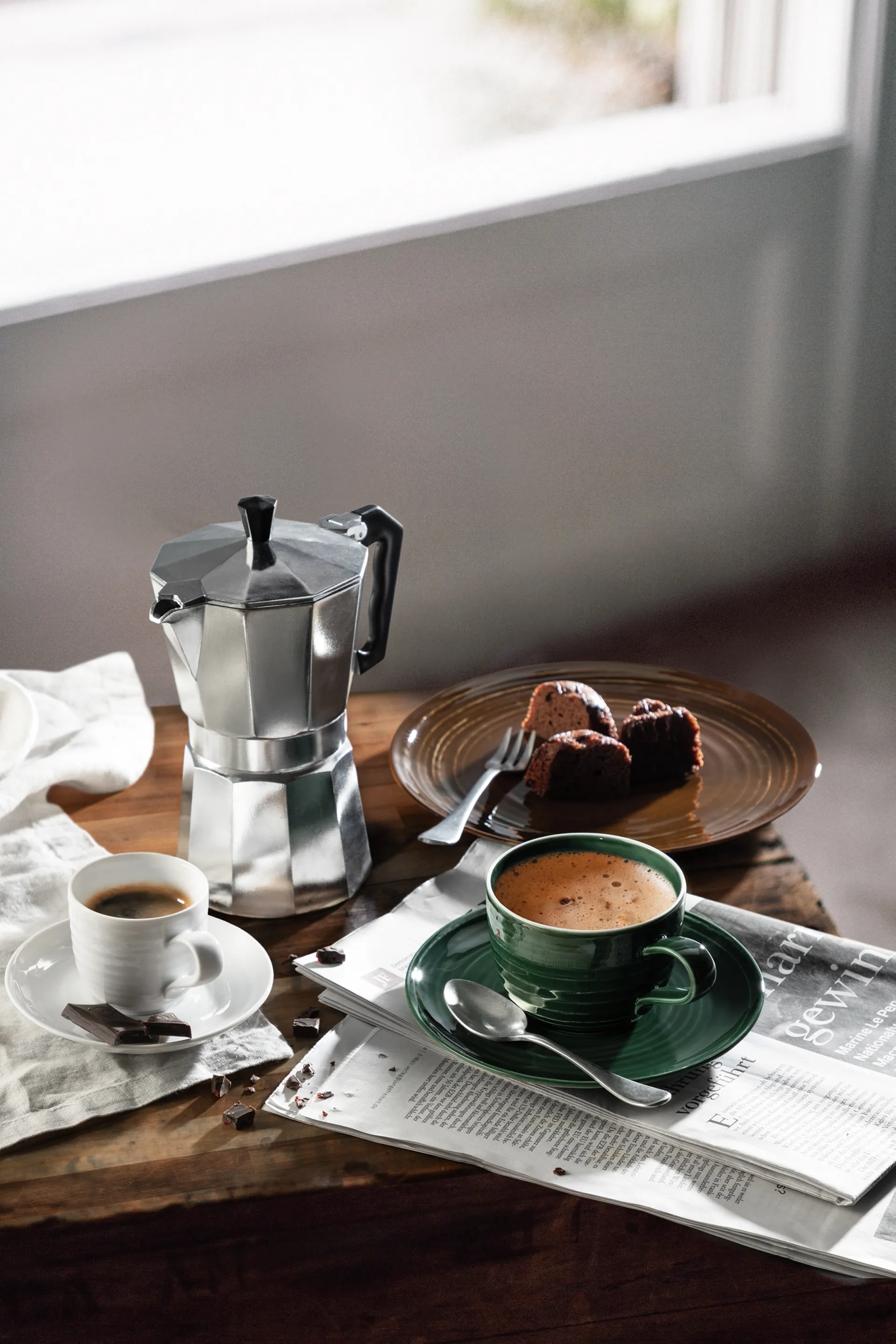 Terra coffee saucer Ø12 cm 6-pack, Earth Brown Seltmann Weiden