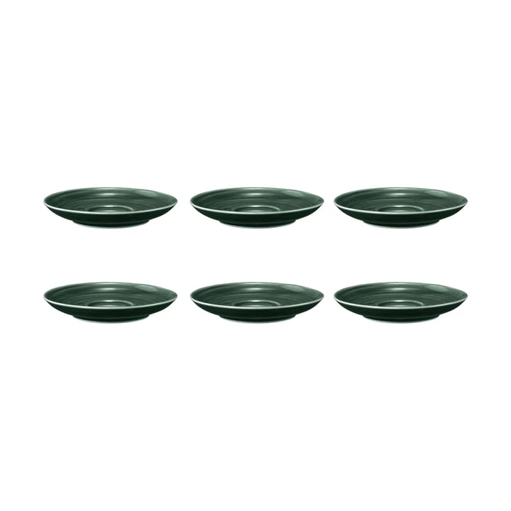 Terra coffee saucer Ø12 cm 6-pack - Moss Green - Seltmann Weiden