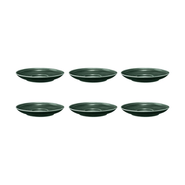 Terra coffee saucer Ø12 cm 6-pack, Moss Green Seltmann Weiden