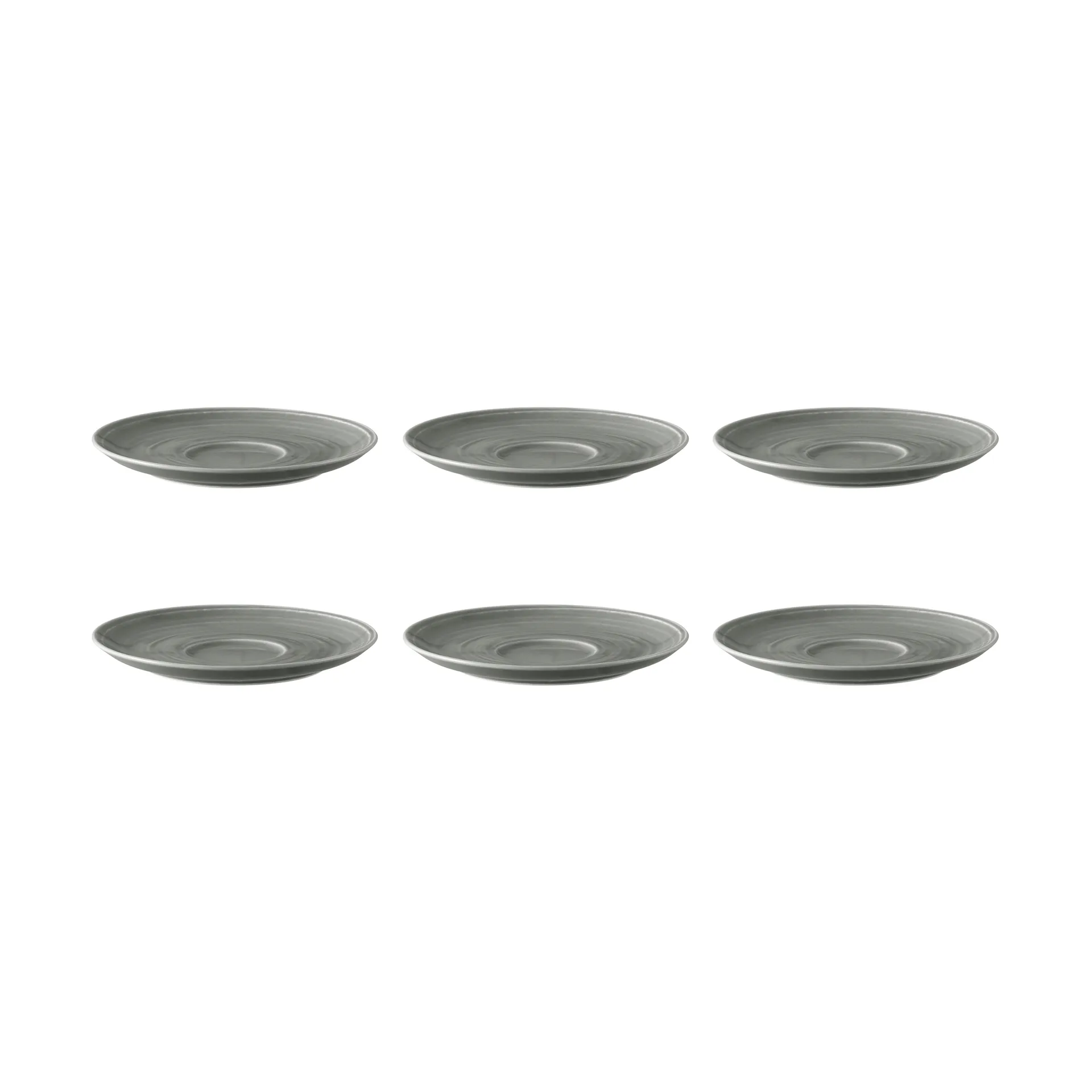 Terra coffee saucer Ø16.1 cm 6-pack, Pearl Grey Seltmann Weiden