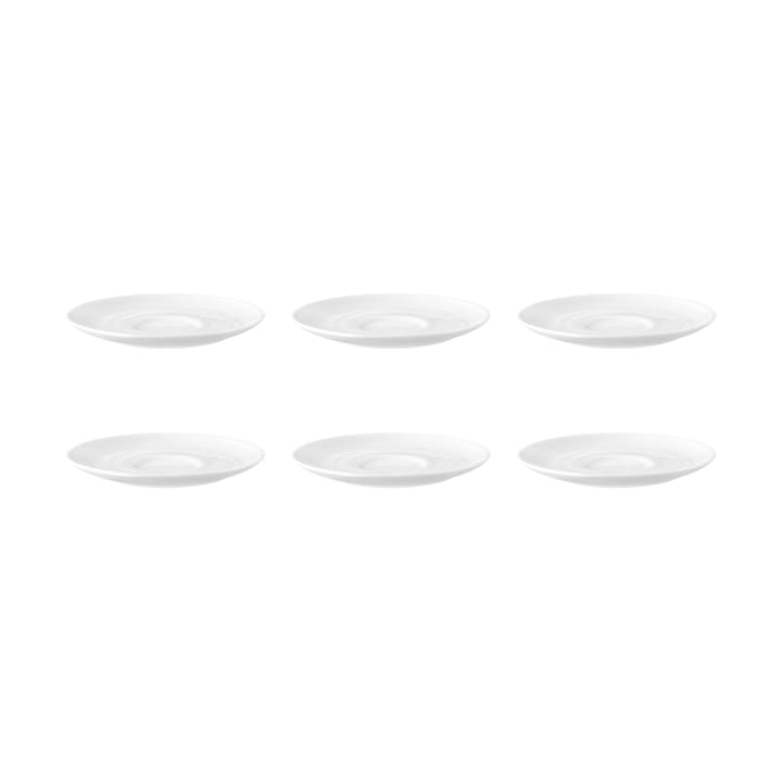 Terra coffee saucer Ø16.1 cm 6-pack - White - Seltmann Weiden