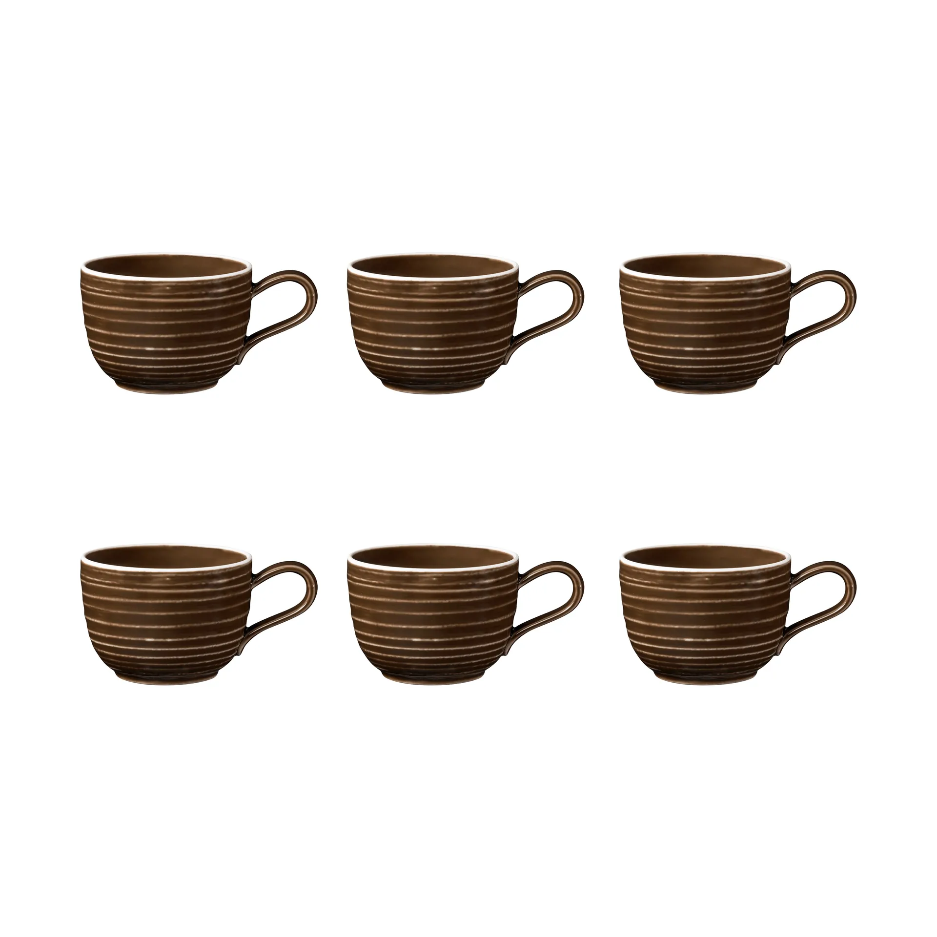 Terra cup 20 cl 6-pack, Earth Brown Seltmann Weiden