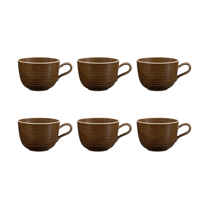 Terra cup 38 cl 6-pack - Earth Brown - Seltmann Weiden