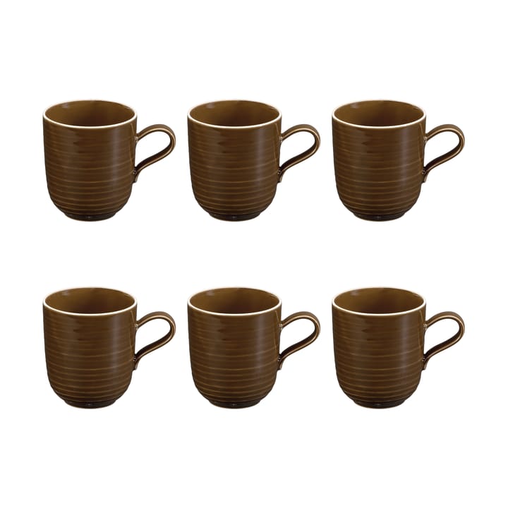 Terra cup 40 cl 6-pack - Earth Brown - Seltmann Weiden