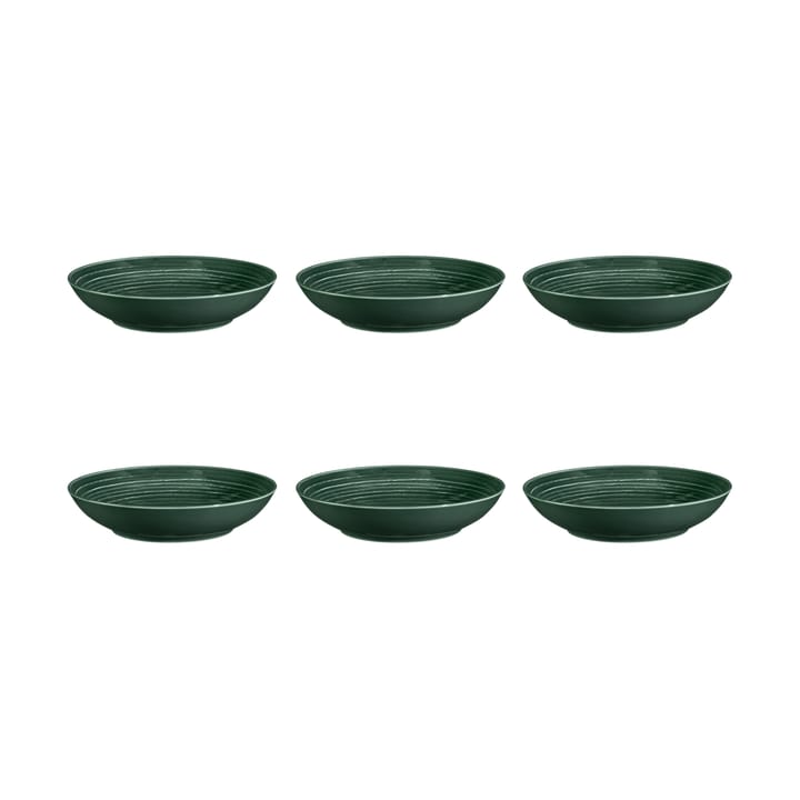 Terra deep plate Ø21.2 cm 6-pack - Moss green - Seltmann Weiden