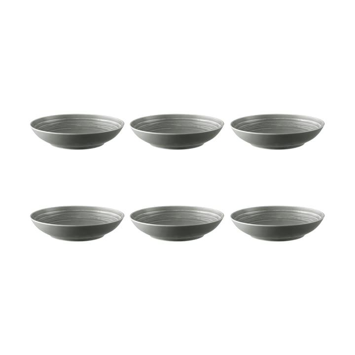 Terra deep plate Ø21.2 cm 6-pack - Pearl grey - Seltmann Weiden