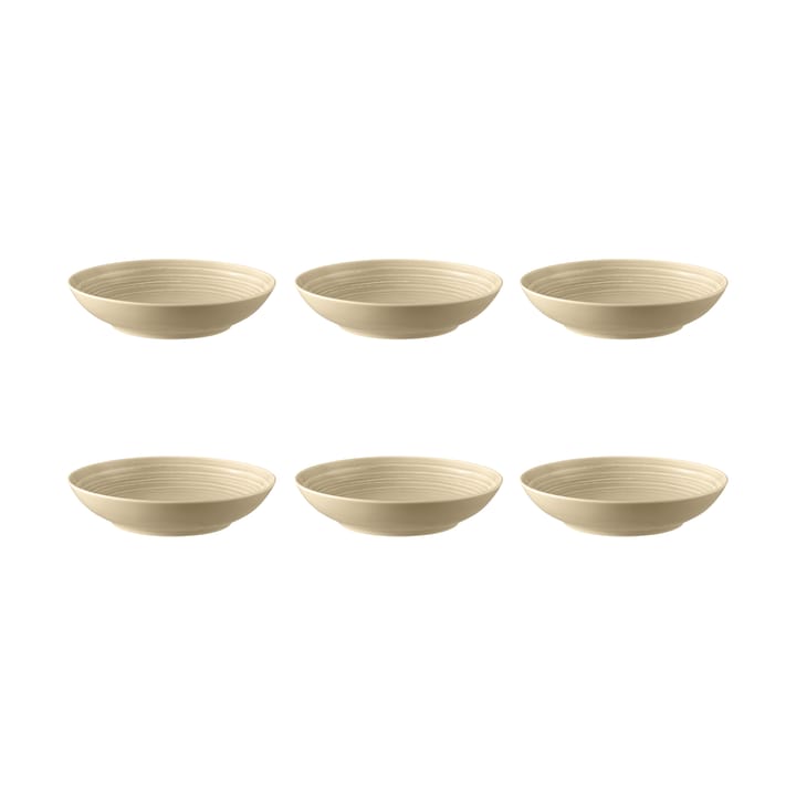 Terra deep plate Ø21.2 cm 6-pack - Sand beige - Seltmann Weiden