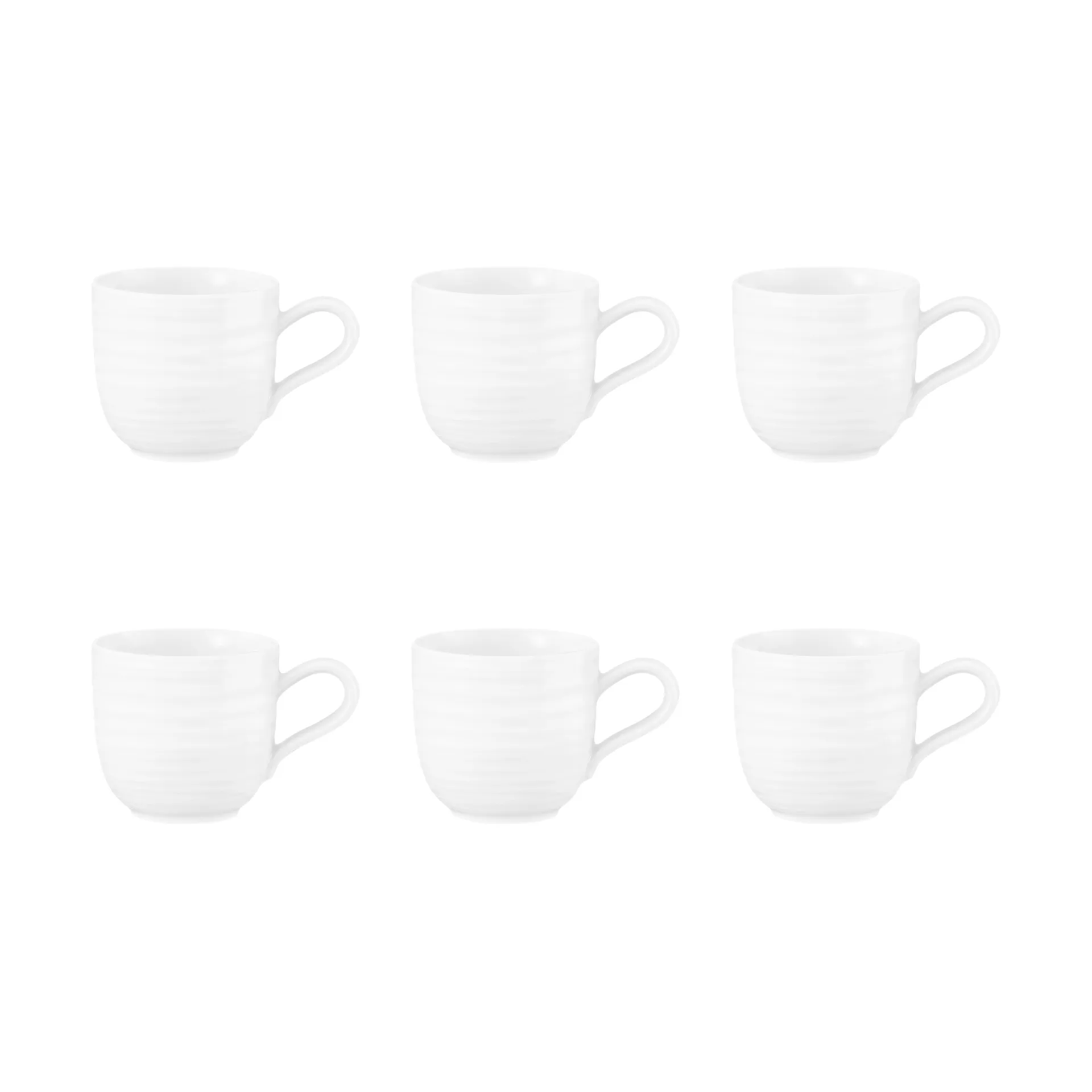 Terra espresso cup 9 cl 6-pack, White Seltmann Weiden