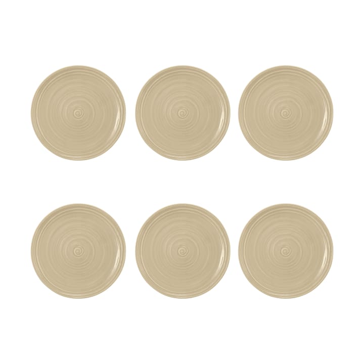 Terra plate Ø17.7 cm 6-pack - Sand Beige - Seltmann Weiden