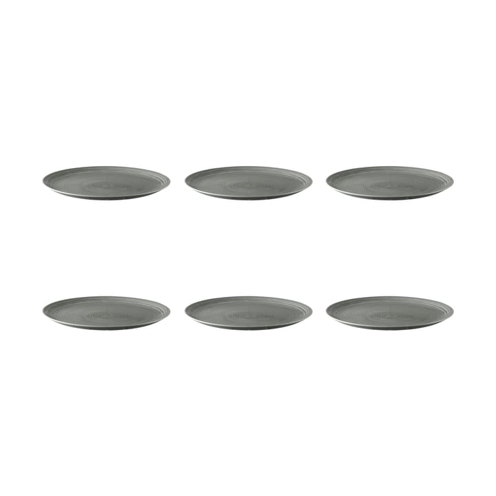 Terra plate Ø27.8 cm 6-pack - Pearl Grey - Seltmann Weiden